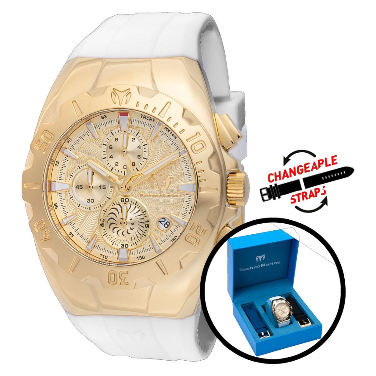 TECHNOMARINE - Reloj Technomarine Tm-124004 Hombre + Estuche