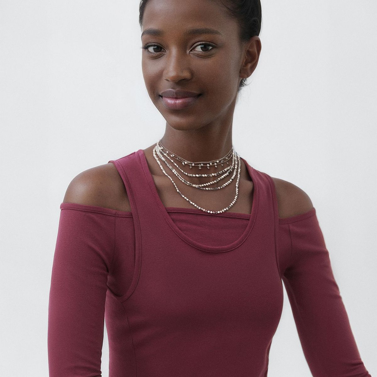 MANGO TEEN - Vestido Largo Mujer Mango Teen