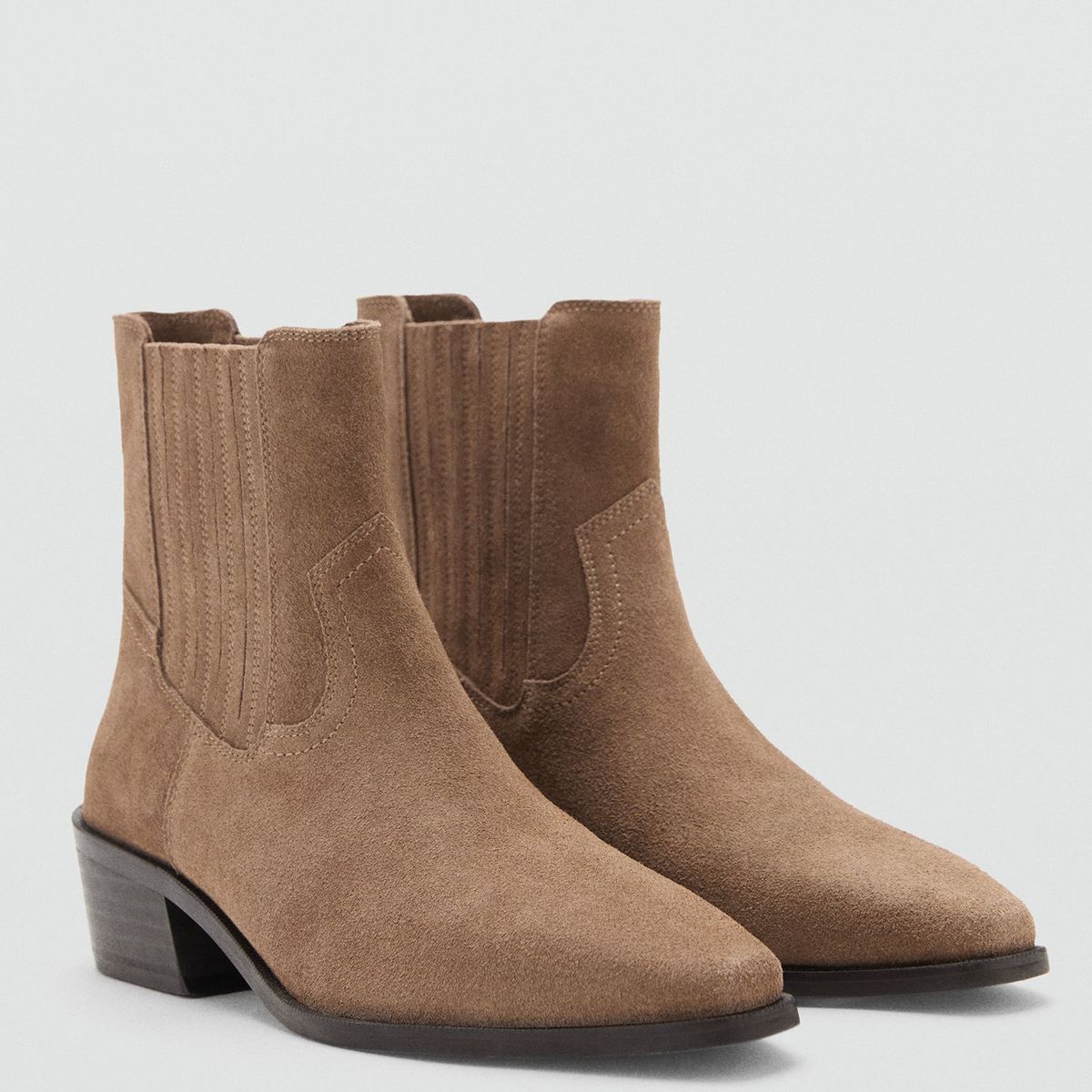 MANGO TEEN - Botines De Cuero Mujer Mango Teen