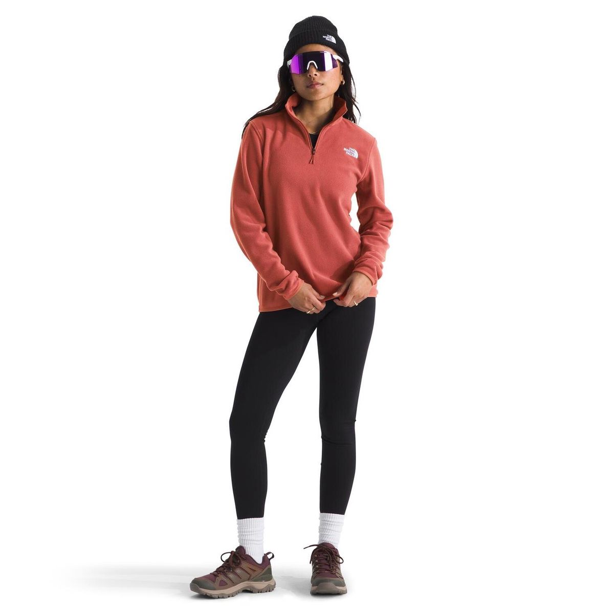 THE NORTH FACE - Casaca Polar Glacier 1/4 Zip Mujer The North Face