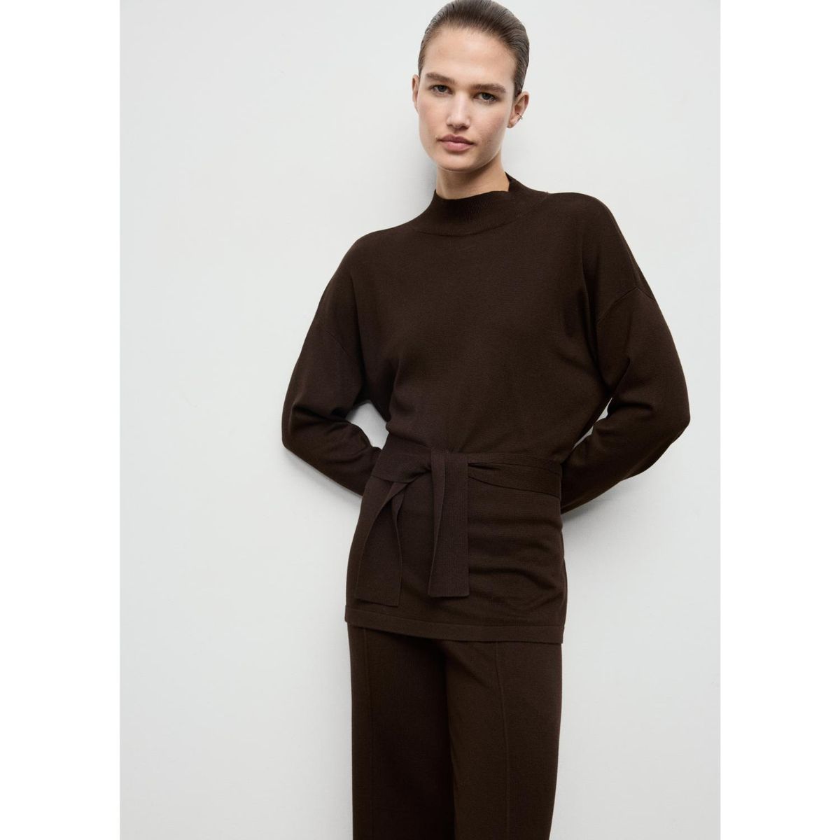 MANGO - Cardigan Manga Larga Mujer Mango