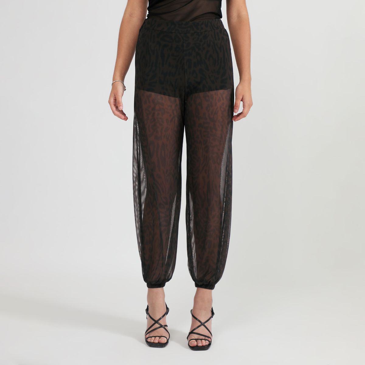 MOSSIMO - Pantalón Bombacho Tiro Alto Mujer Mossimo