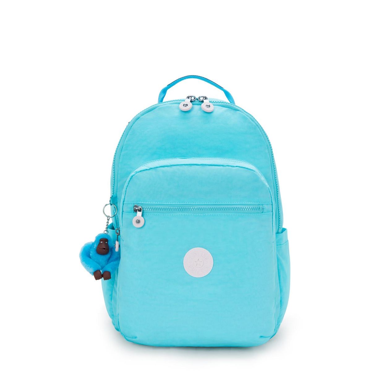 KIPLING - Mochila Seoul Poppy Aqua Kipling