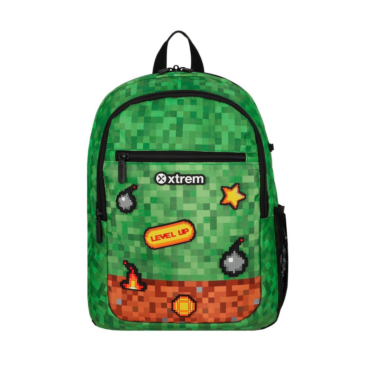 XTREM - Mochila Niño Logan 6xt Green Pixels Xtrem