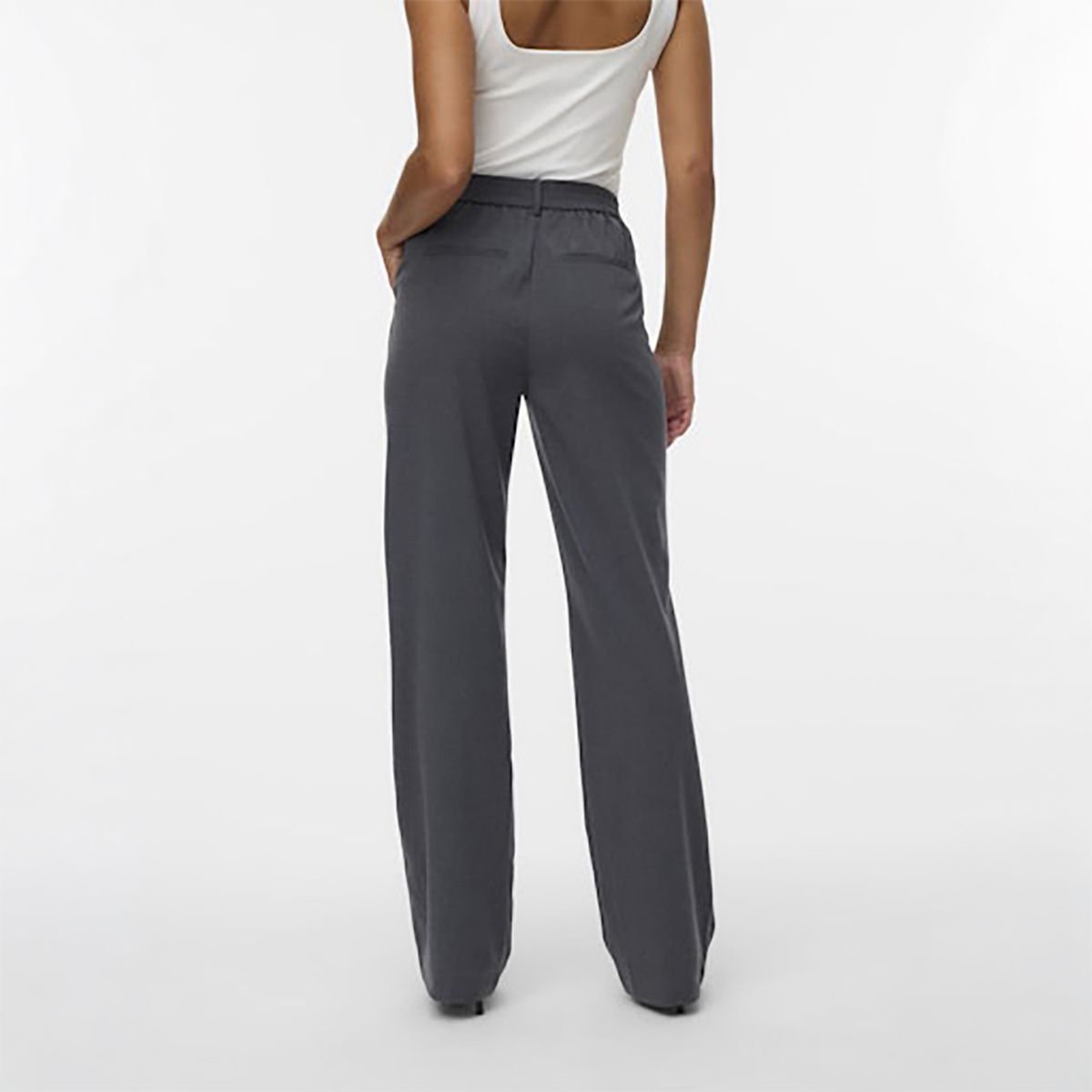 VERO MODA - Pantalón Straight Tiro Medio Mujer Vero Moda
