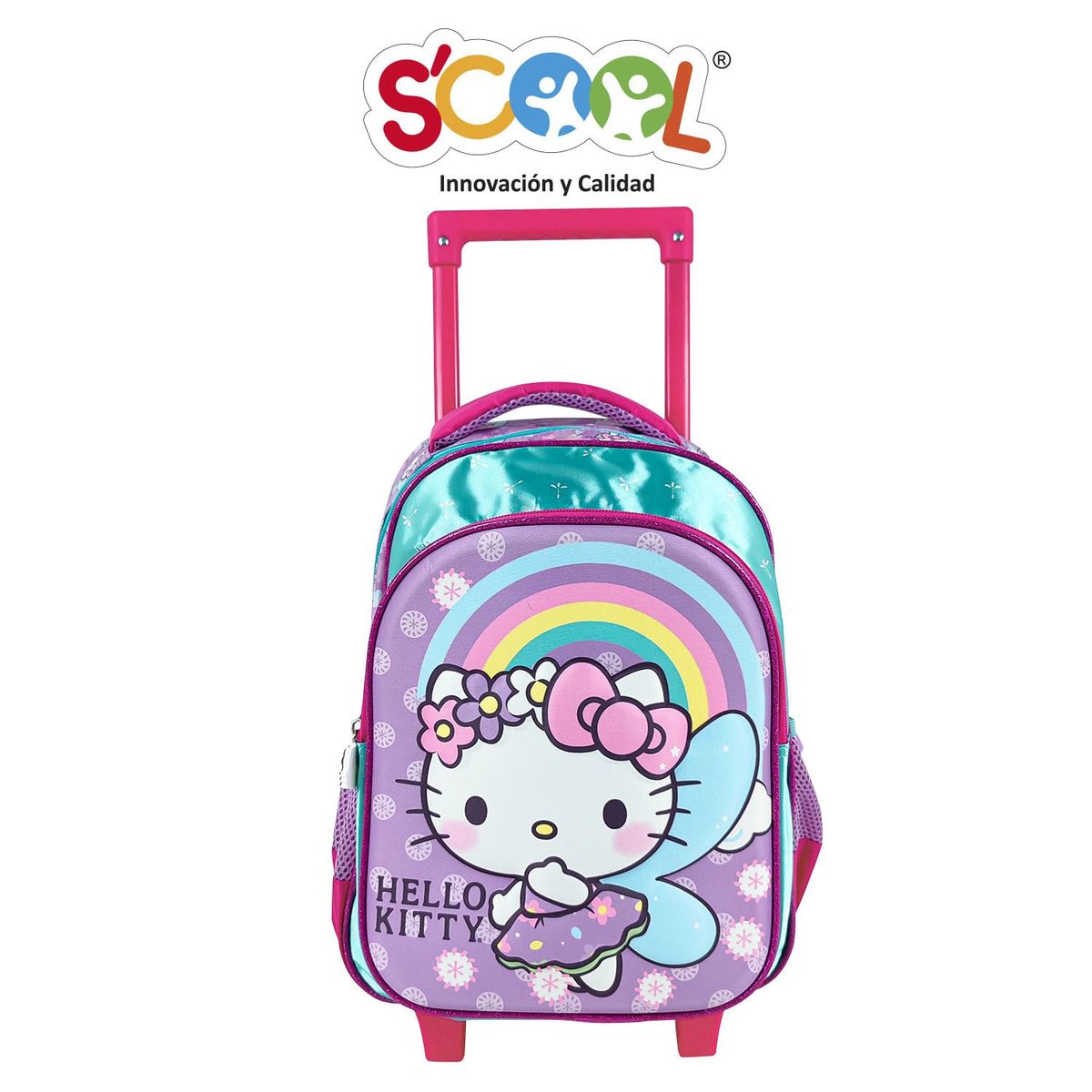 HELLO KITTY - Set Mochila Con Ruedas 3D Hello Kitty