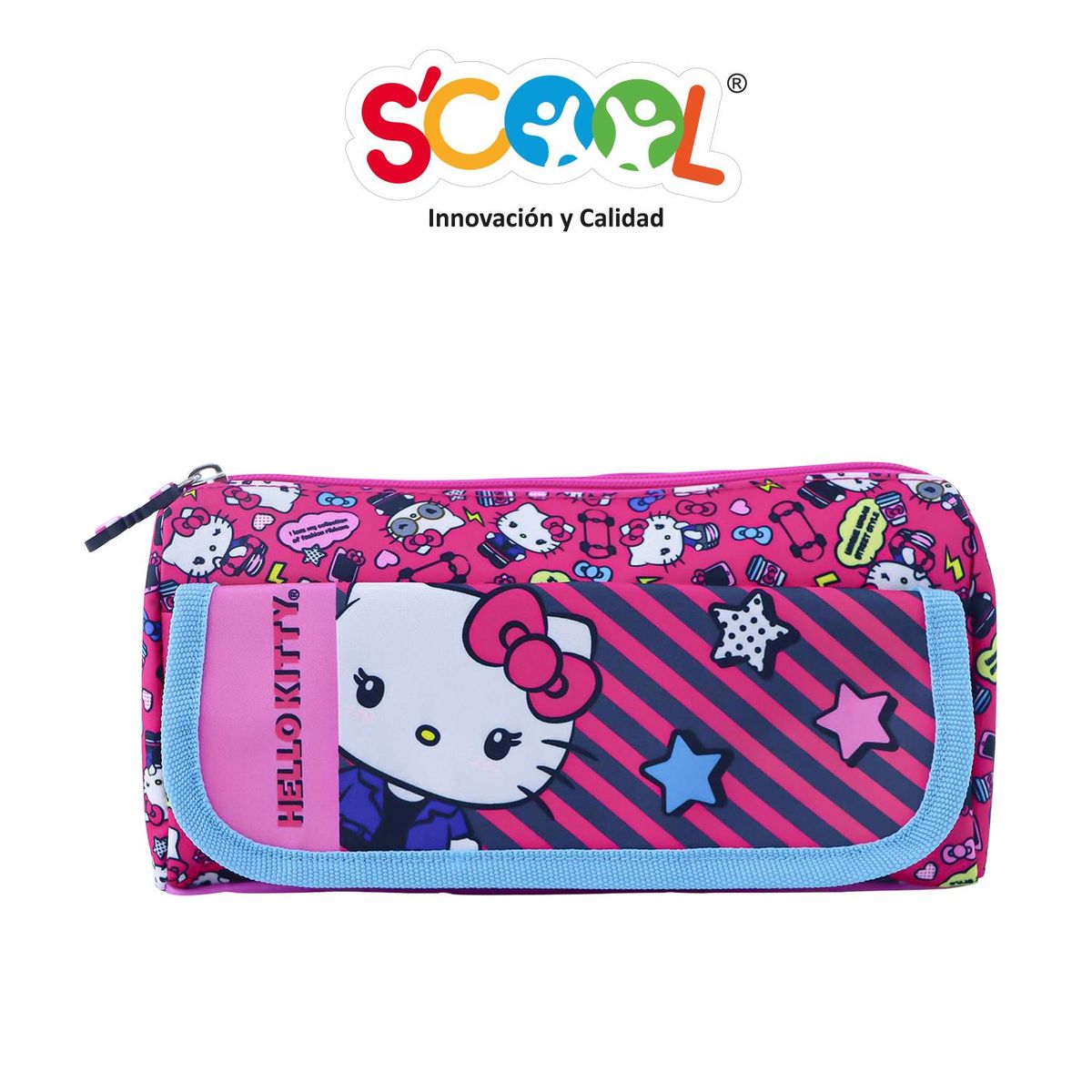 HELLO KITTY - Cartuchera Tela Hello Kitty