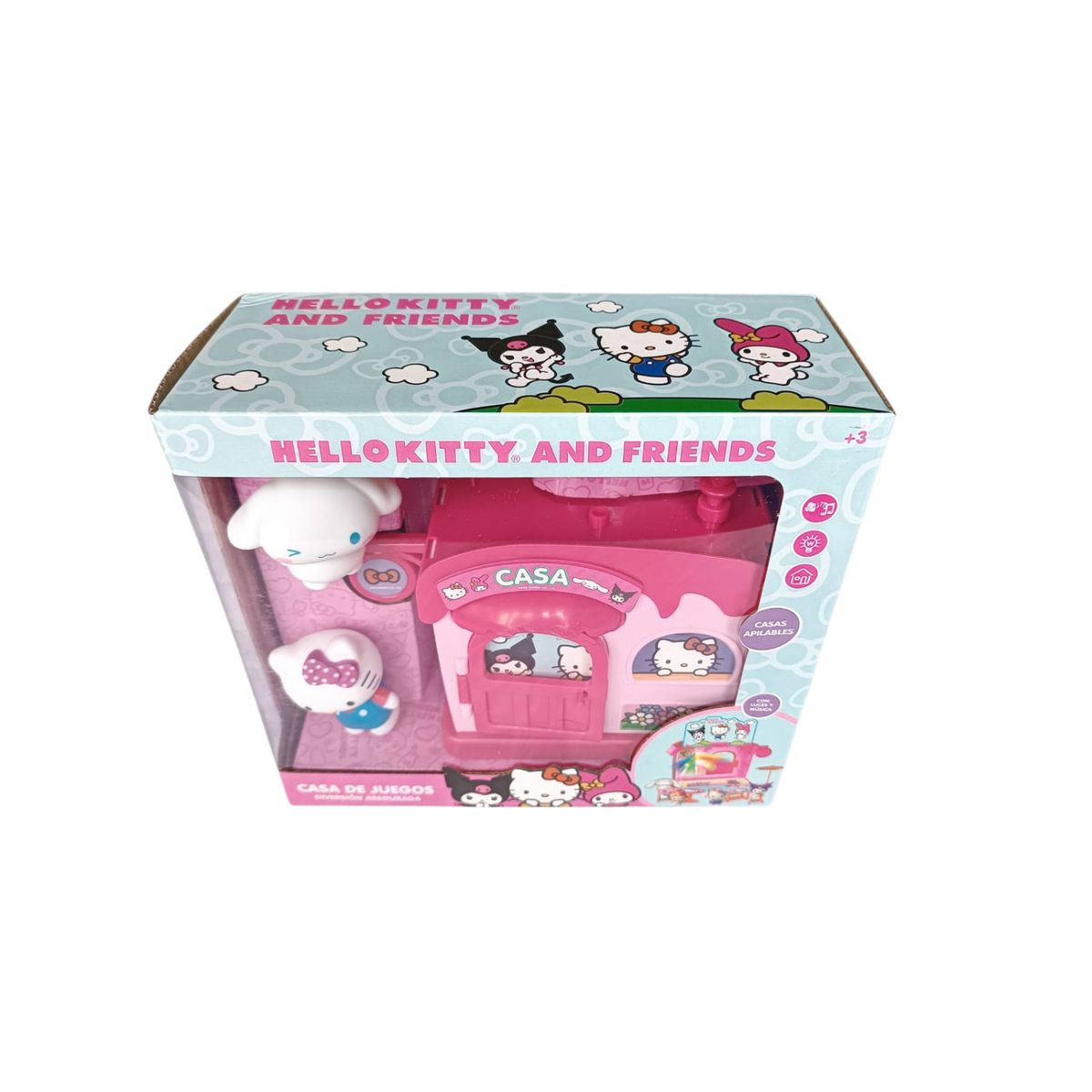 SANRIO - Set De Juegos Casa De Juegos Apilable Hello Kitty And Friends