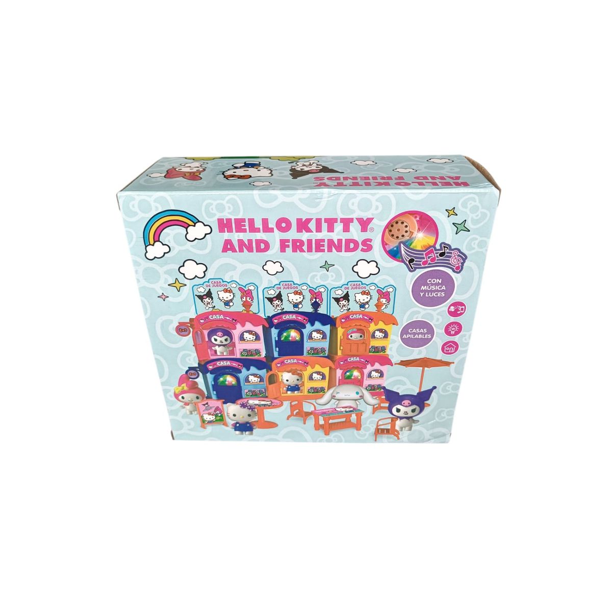 SANRIO - Set De Juegos Casa De Juegos Apilable Hello Kitty And Friends