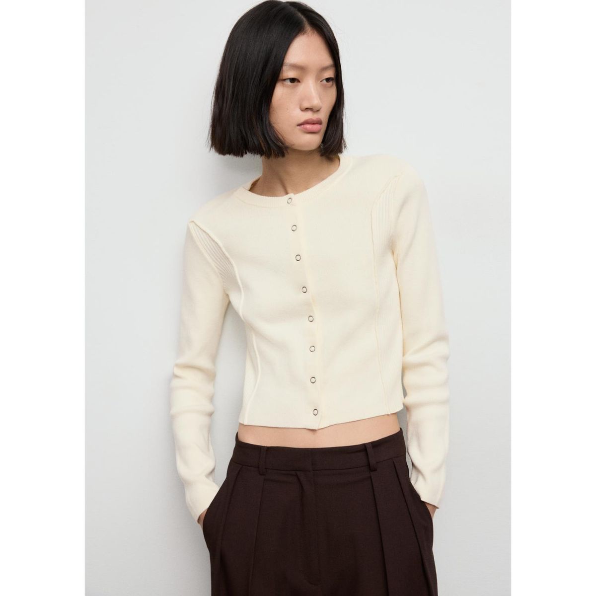 MANGO - Cardigan Mujer Mango