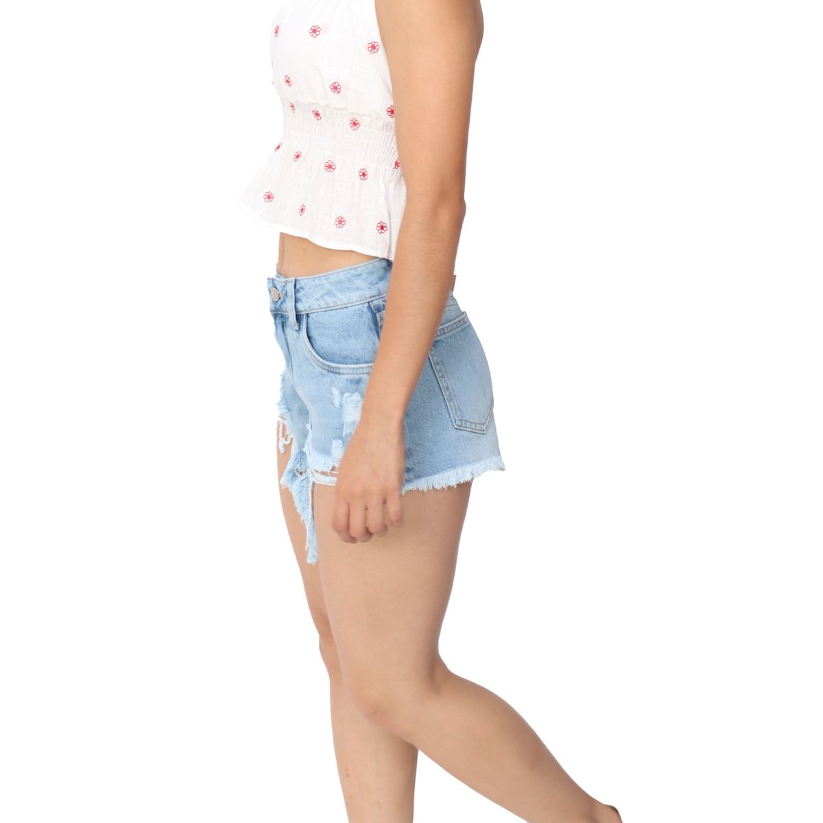 KAYRA POBLET - Short Jean Mujer Kayra Poblet