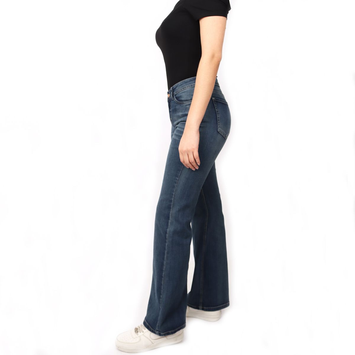 KAYRA POBLET - Jean Boot Cut Tiro Bajo Mujer Kayra Poblet