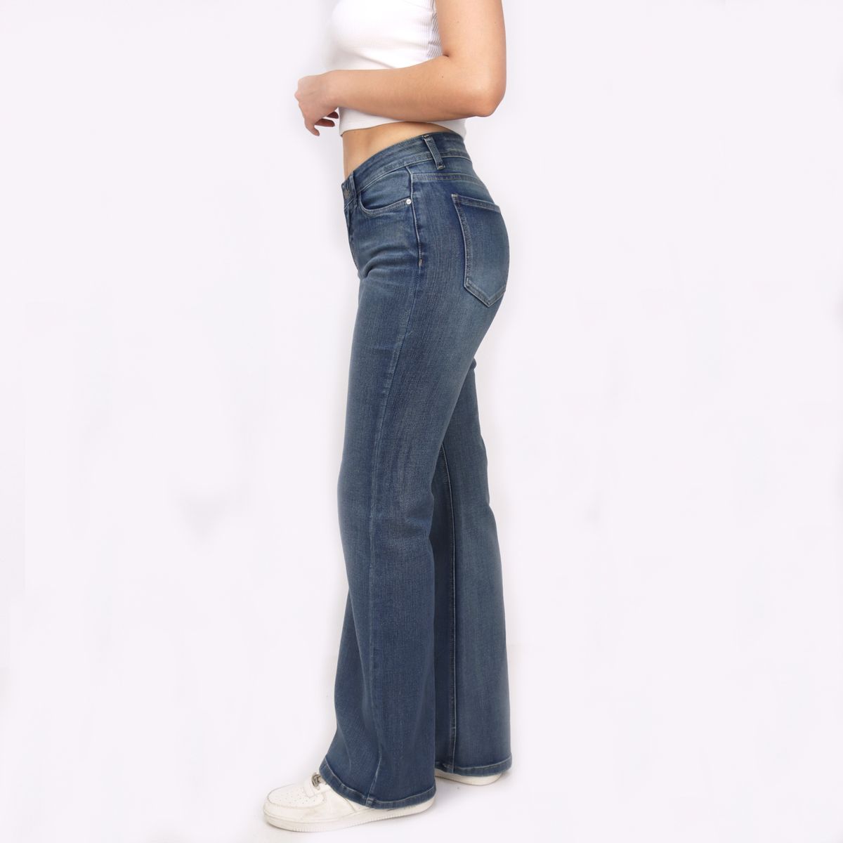 KAYRA POBLET - Jean Boot Cut Tiro Bajo Mujer Kayra Poblet
