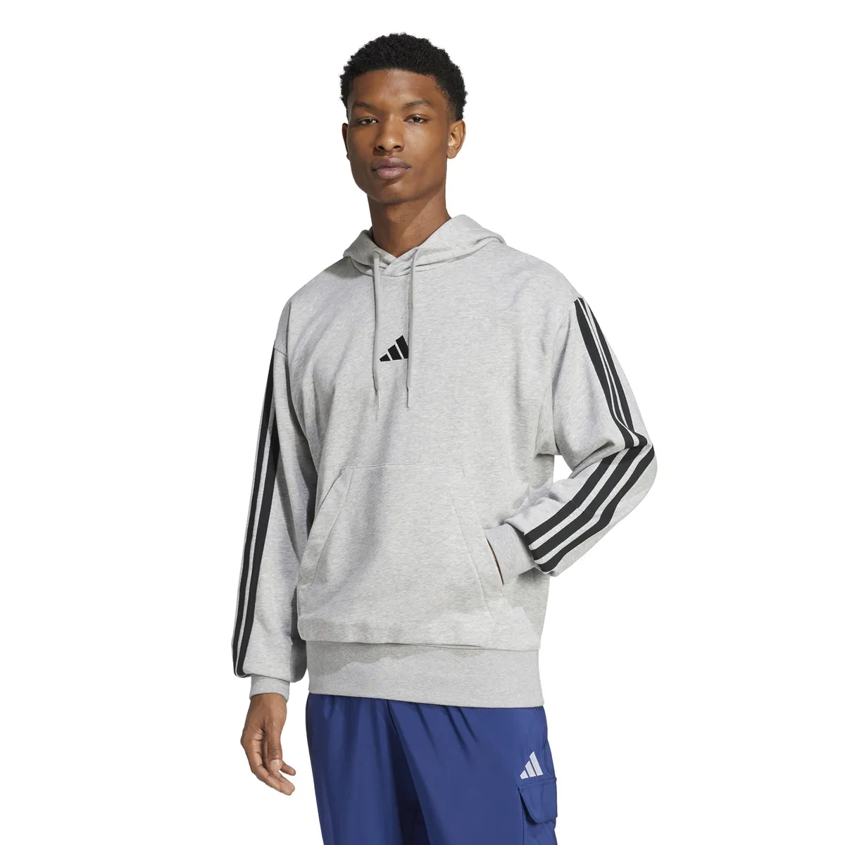 ADIDAS - Casaca deportiva Hombre Adidas Essentials Felpa Francesa