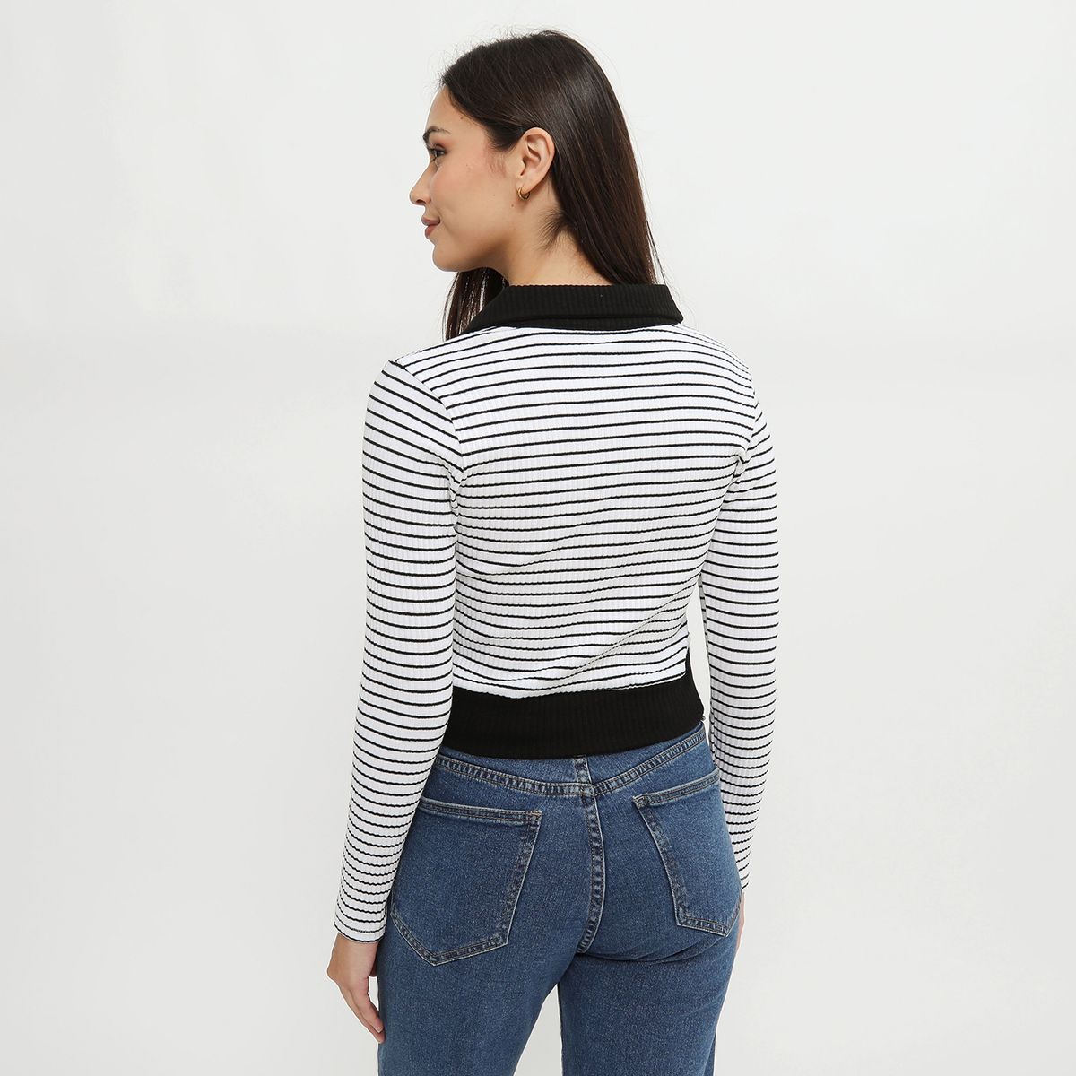 SYBILLA - Polo Manga Larga Mujer Sybilla