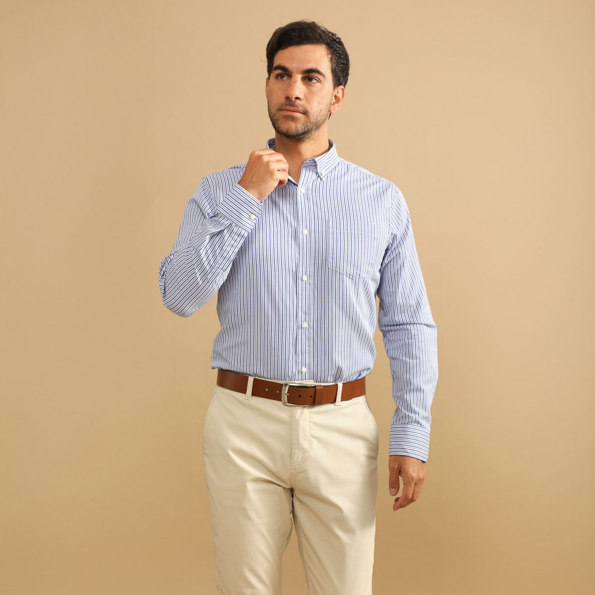 CHRISTIAN LACROIX - Camisa Manga Larga Algodón Hombre Christian Lacroix