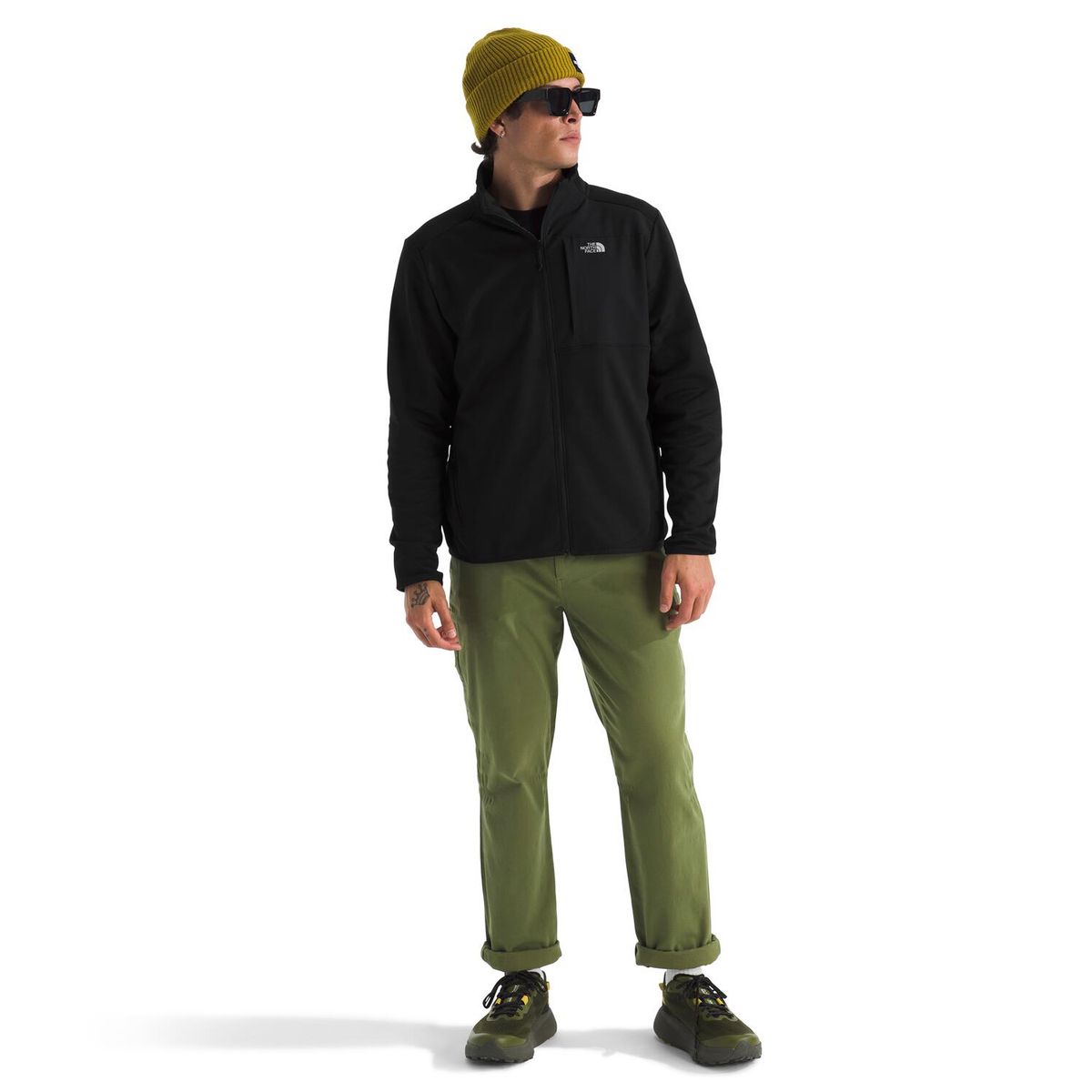 THE NORTH FACE - Casaca Performance Fleece Full Zip Hombre The North Face