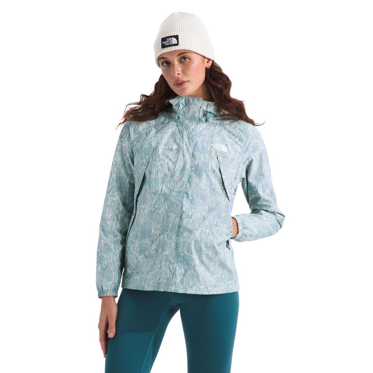 THE NORTH FACE - Casaca Antora Rain Print Mujer The North Face