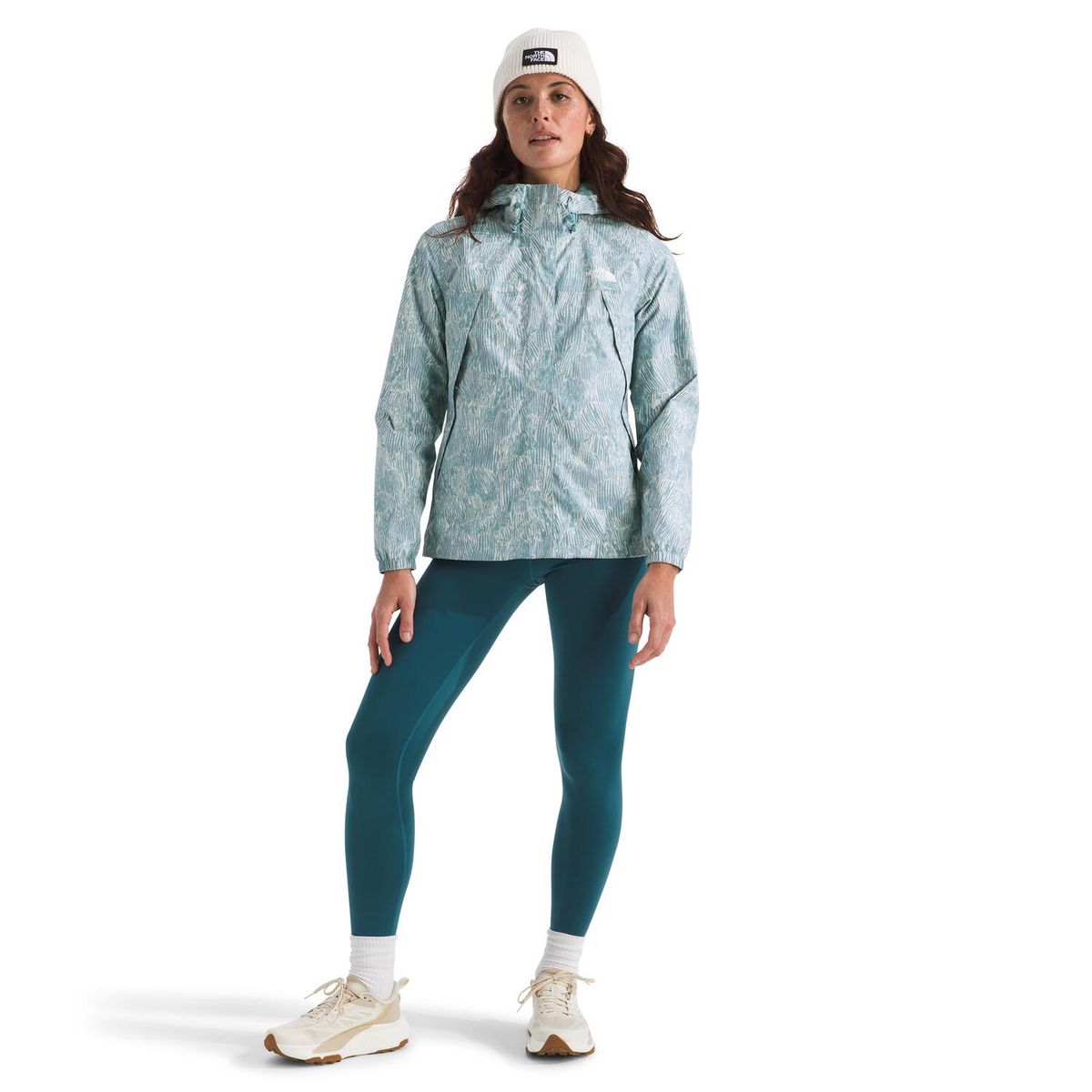 THE NORTH FACE - Casaca Antora Rain Print Mujer The North Face
