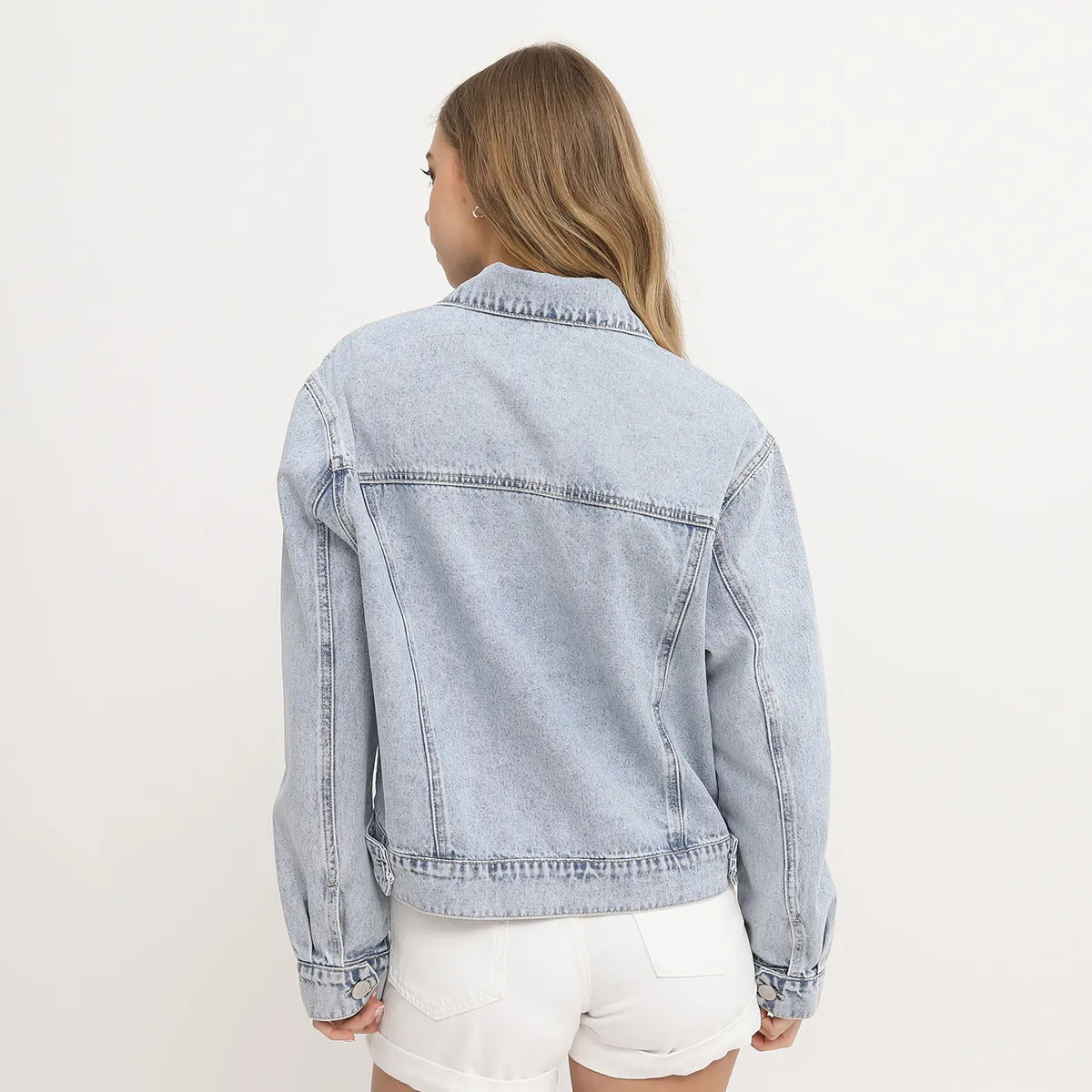SYBILLA - Casaca Denim Mujer Sybilla