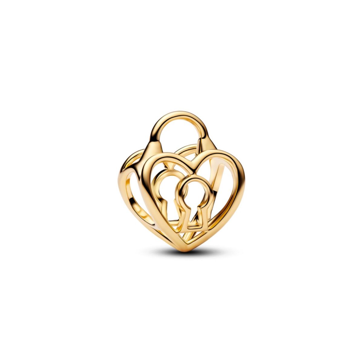 PANDORA - Charm Calado Corazón Con Candad