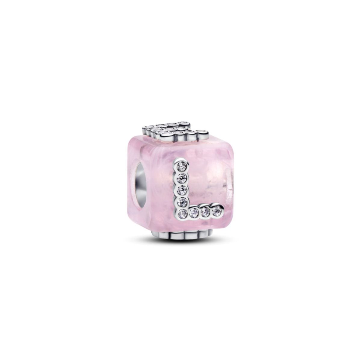 PANDORA - Charm Cubo De Amor De Cristalmurano