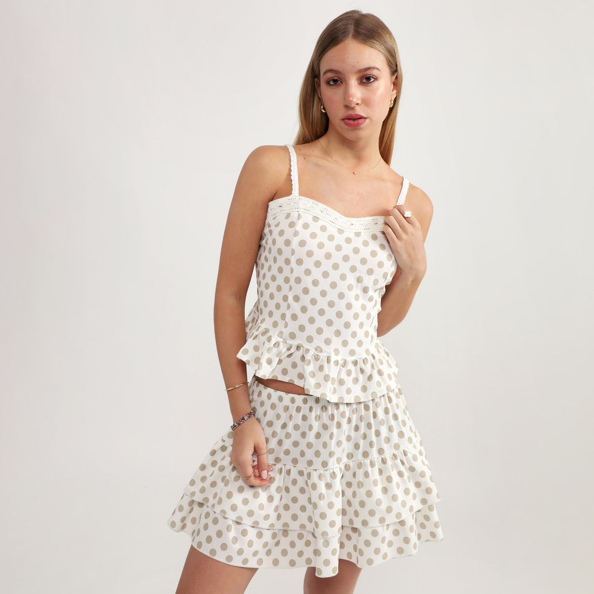 SYBILLA - Blusa Peplum Mujer Sybilla