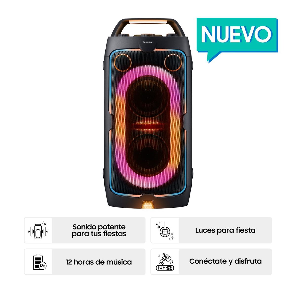 SAMSUNG - Torre De Sonido Samsung Mx-st40f Parlante Portable