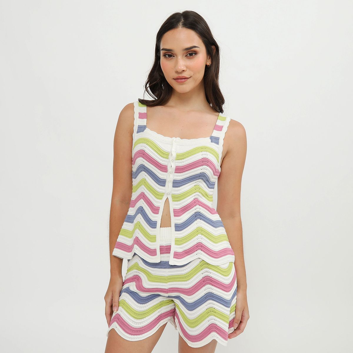 SYBILLA - Top Sin Mangas Mujer Sybilla X Ecru