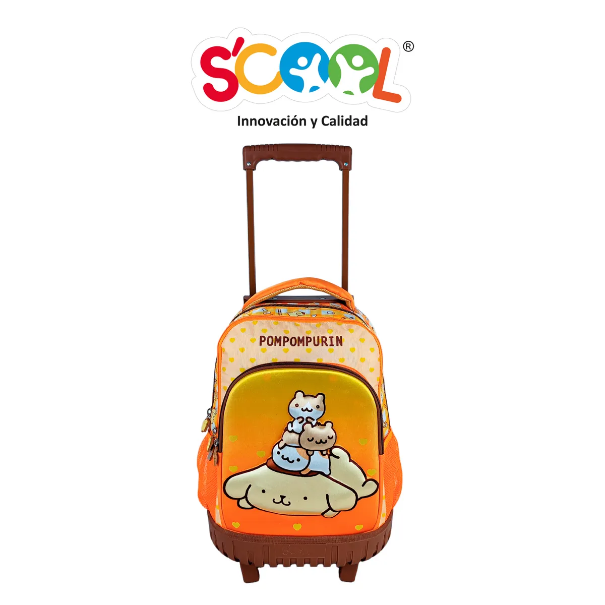 HELLO KITTY - Mochila Con Ruedas Niña Pompompurin