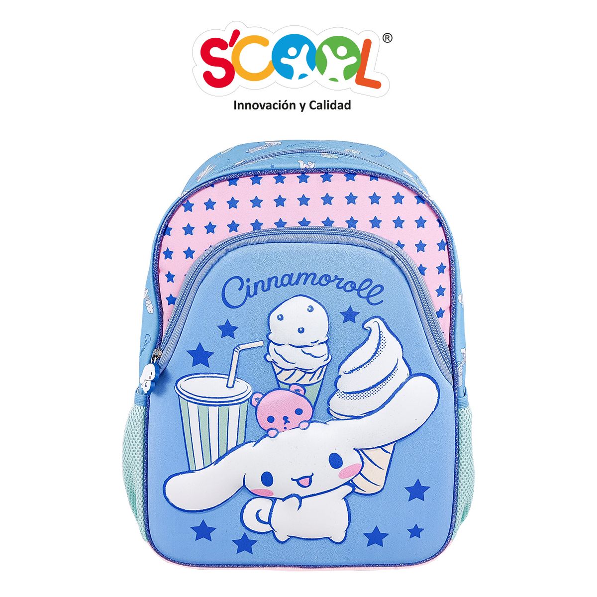 CINNAMOROLL - Mochila Niña Set 3 Piezas Cinnamoroll