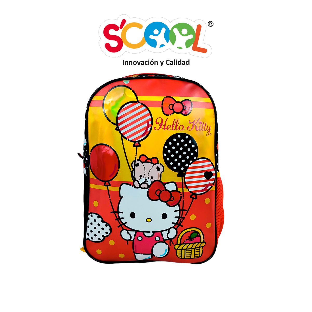 HELLO KITTY - Mochila Niña Set 3 Piezas Hello Kitty