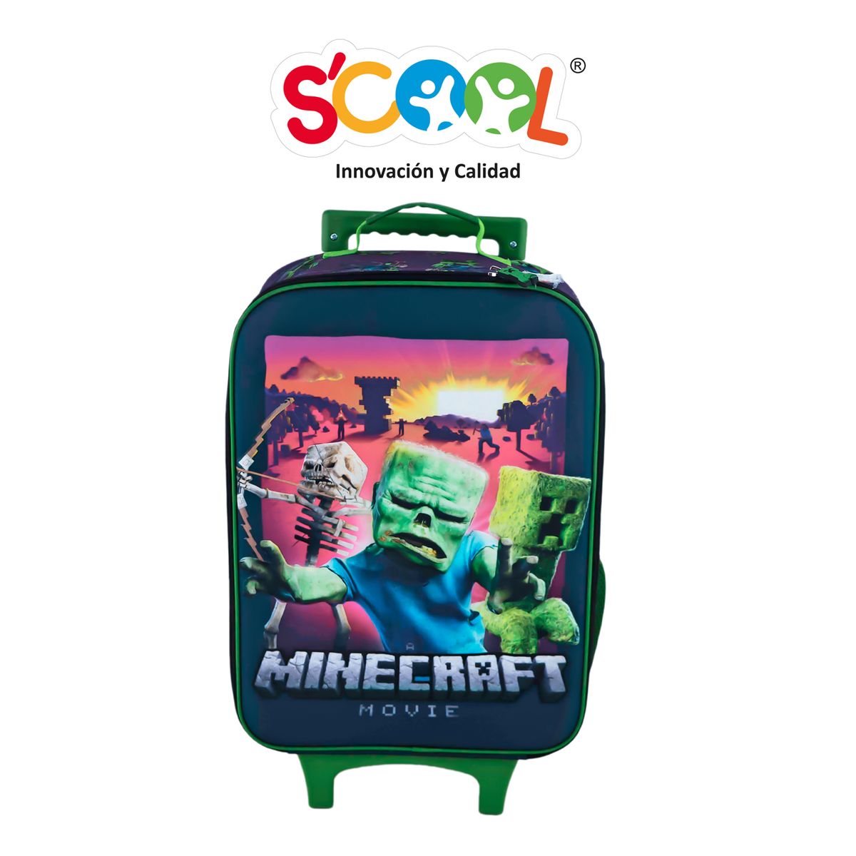 MINECRAFT - Maleta Niño Set 3 Piezas Minecraft