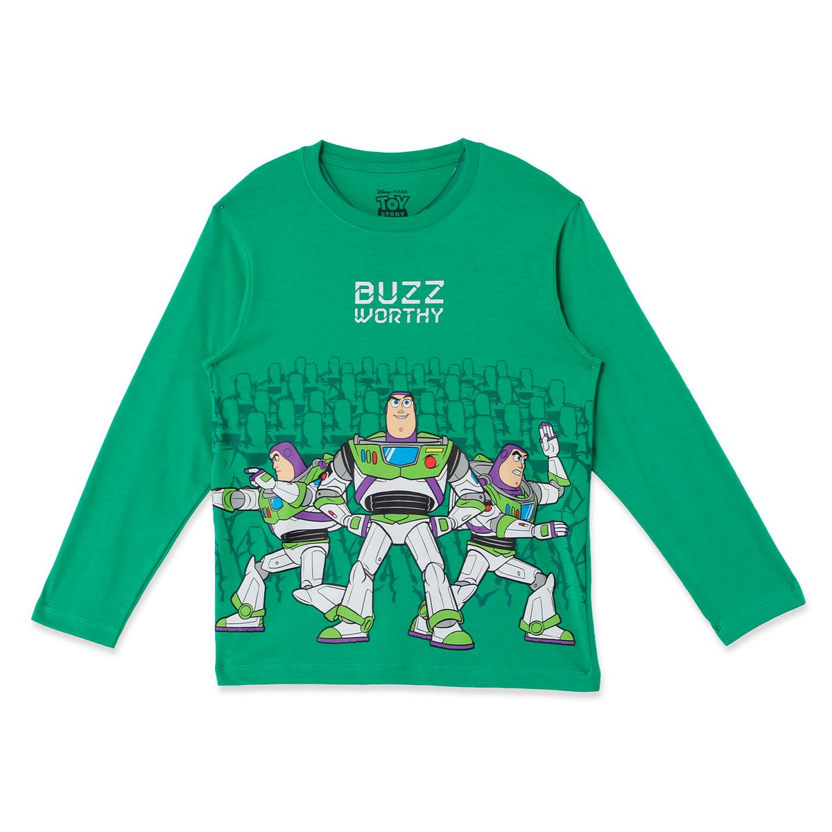 Toy Story - Polo Niño Manga Larga Algodón Buzz Llightyear Toy Story