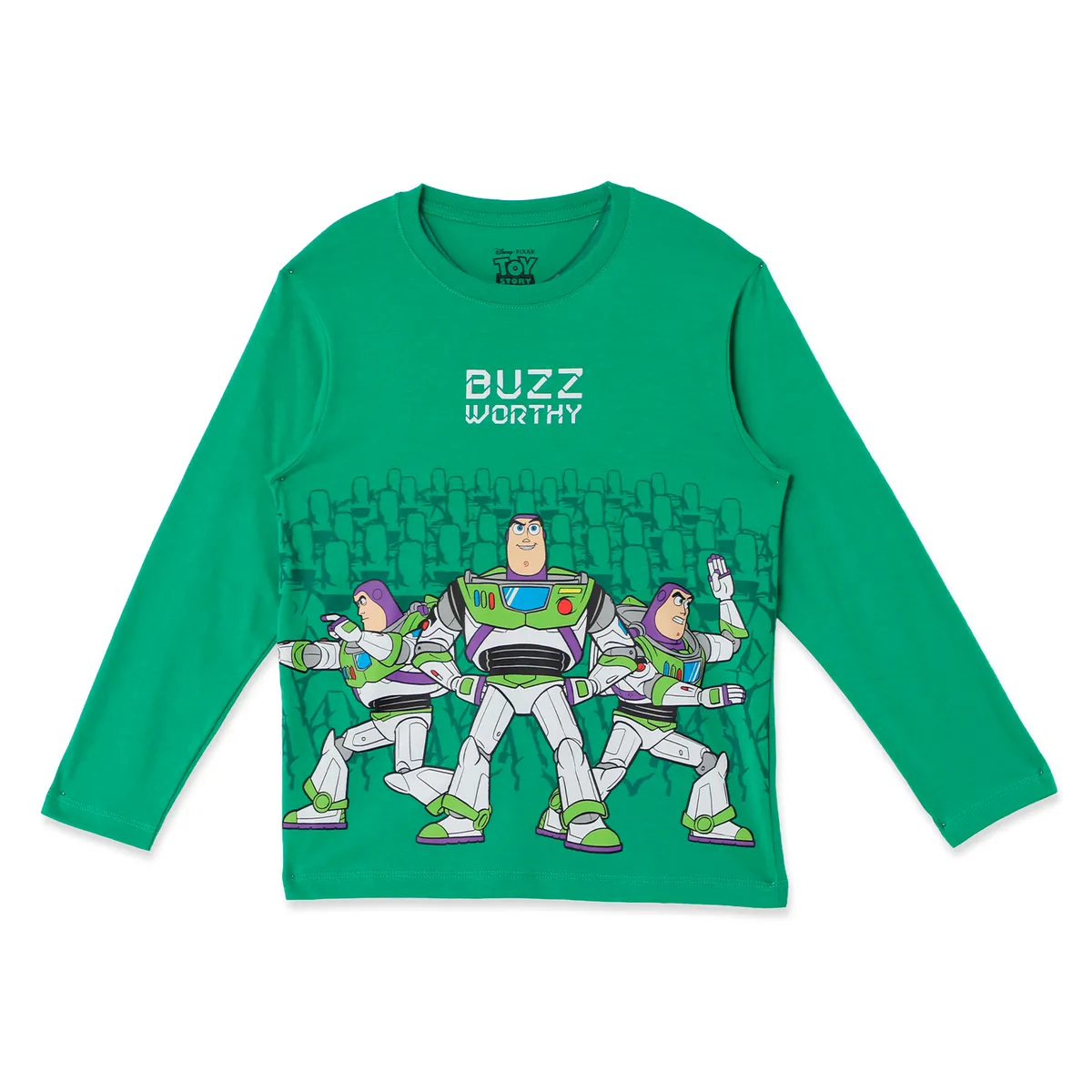 Toy Story - Polo Niño Manga Larga Algodón Buzz Llightyear Toy Story