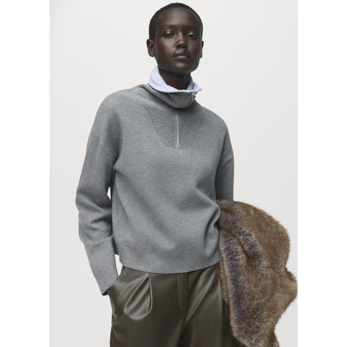 MANGO - Chompa Mujer Mango