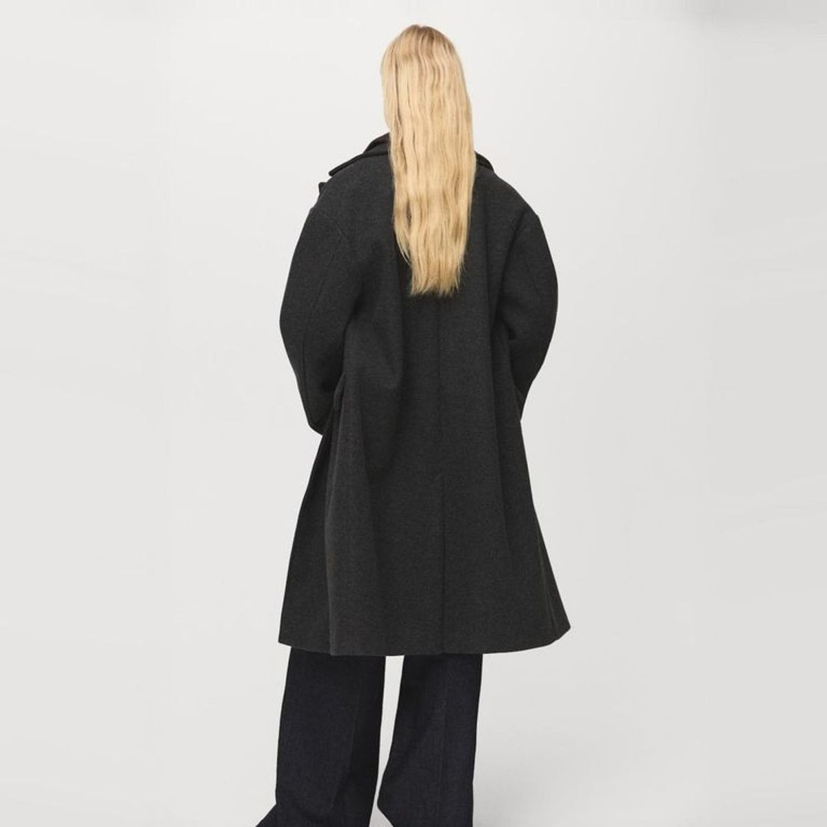 MANGO - Abrigo Largo Mujer Mango