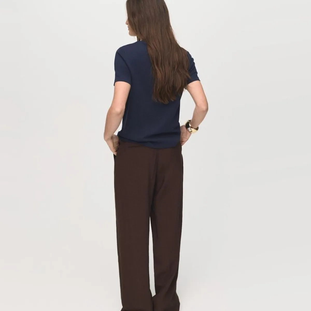 MANGO - Polo Manga Corta Mujer Mango