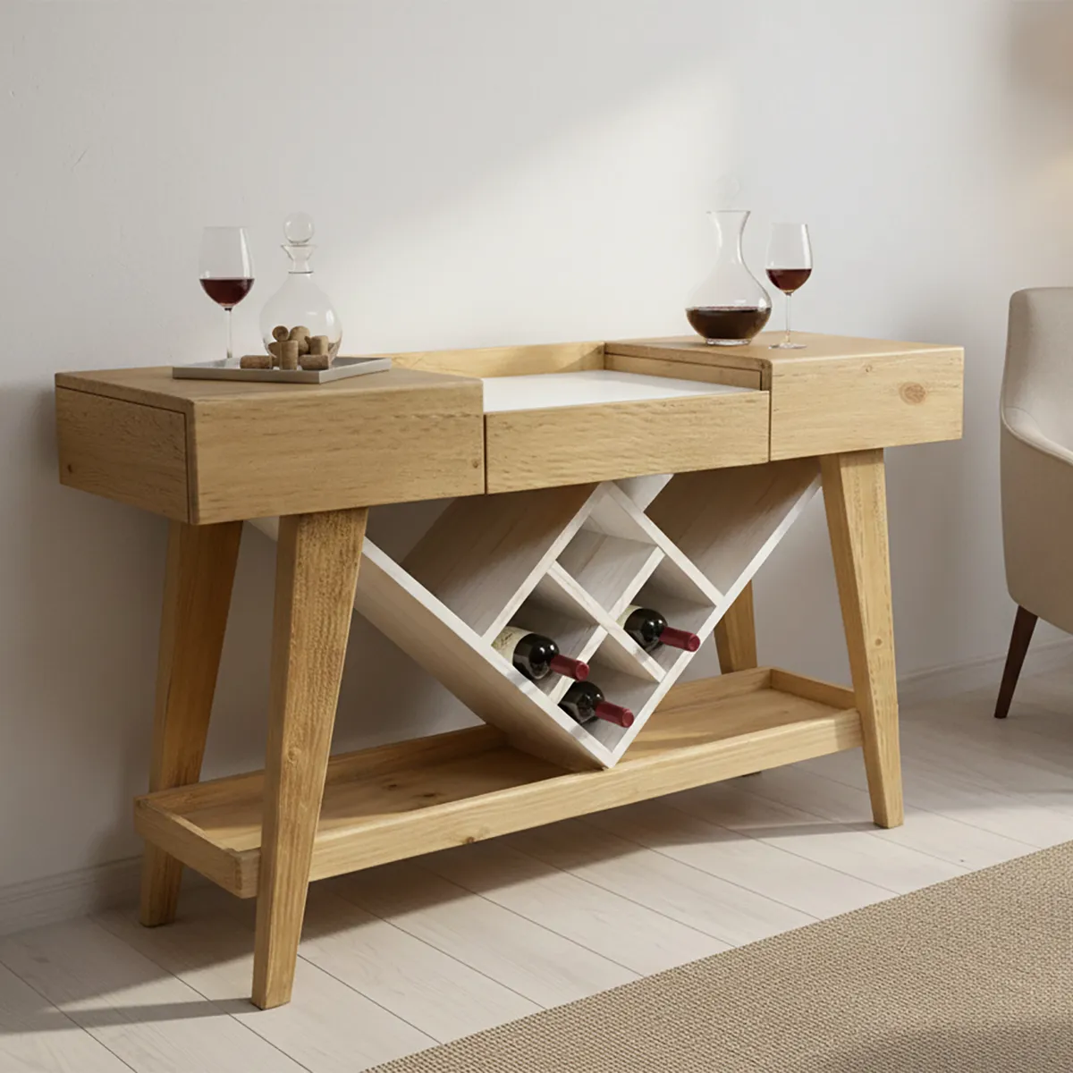 ROBERTA ALLEN - Consola Cava Vino