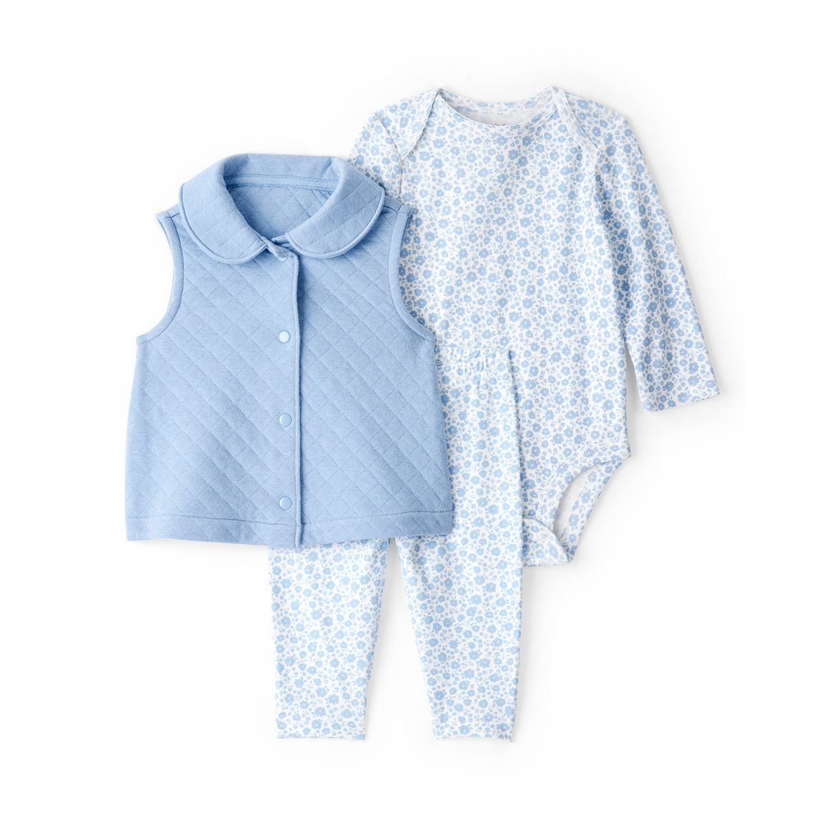 CARTERS - Conjunto 3 Piezas Bebé Niña