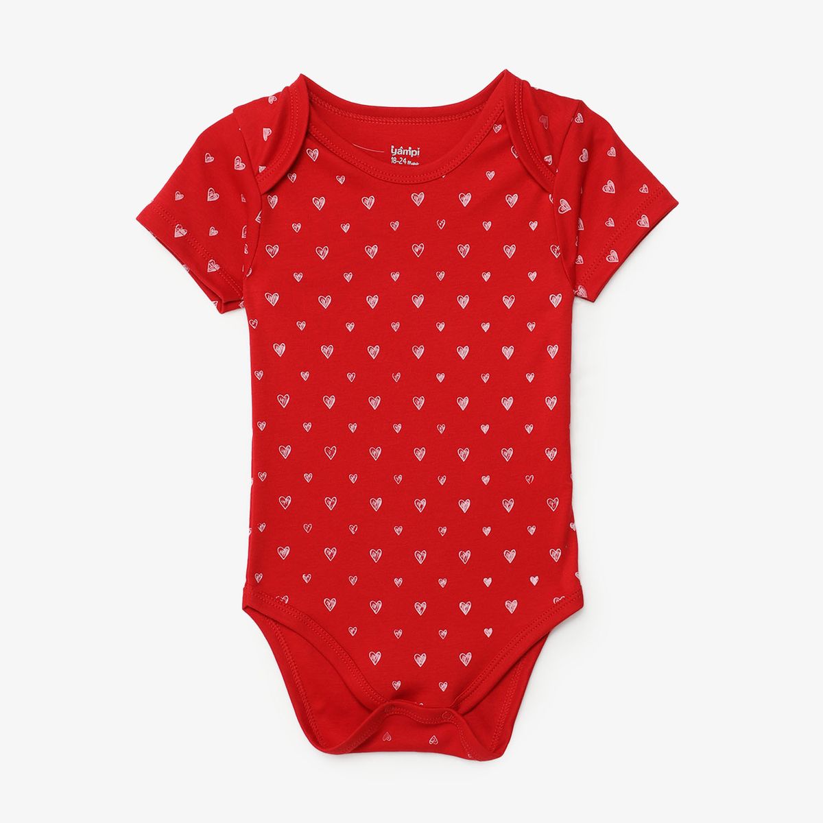 YAMP - Body Bebé Niño Niña Pack X2 San Valentin Yamp