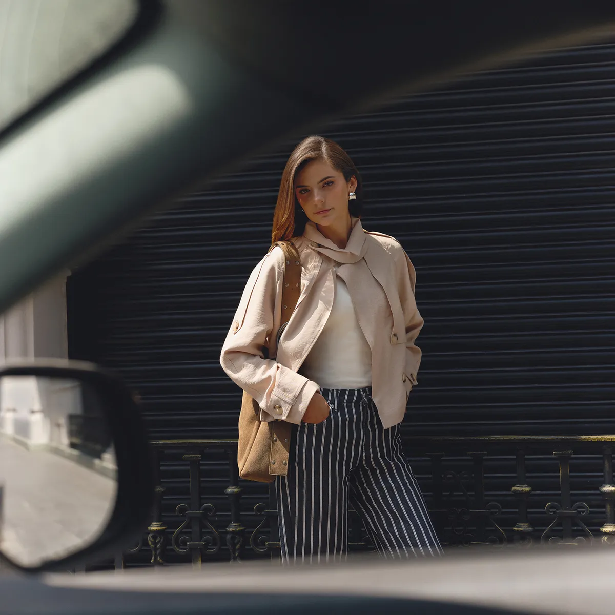 BASEMENT - Trench Mujer Basement