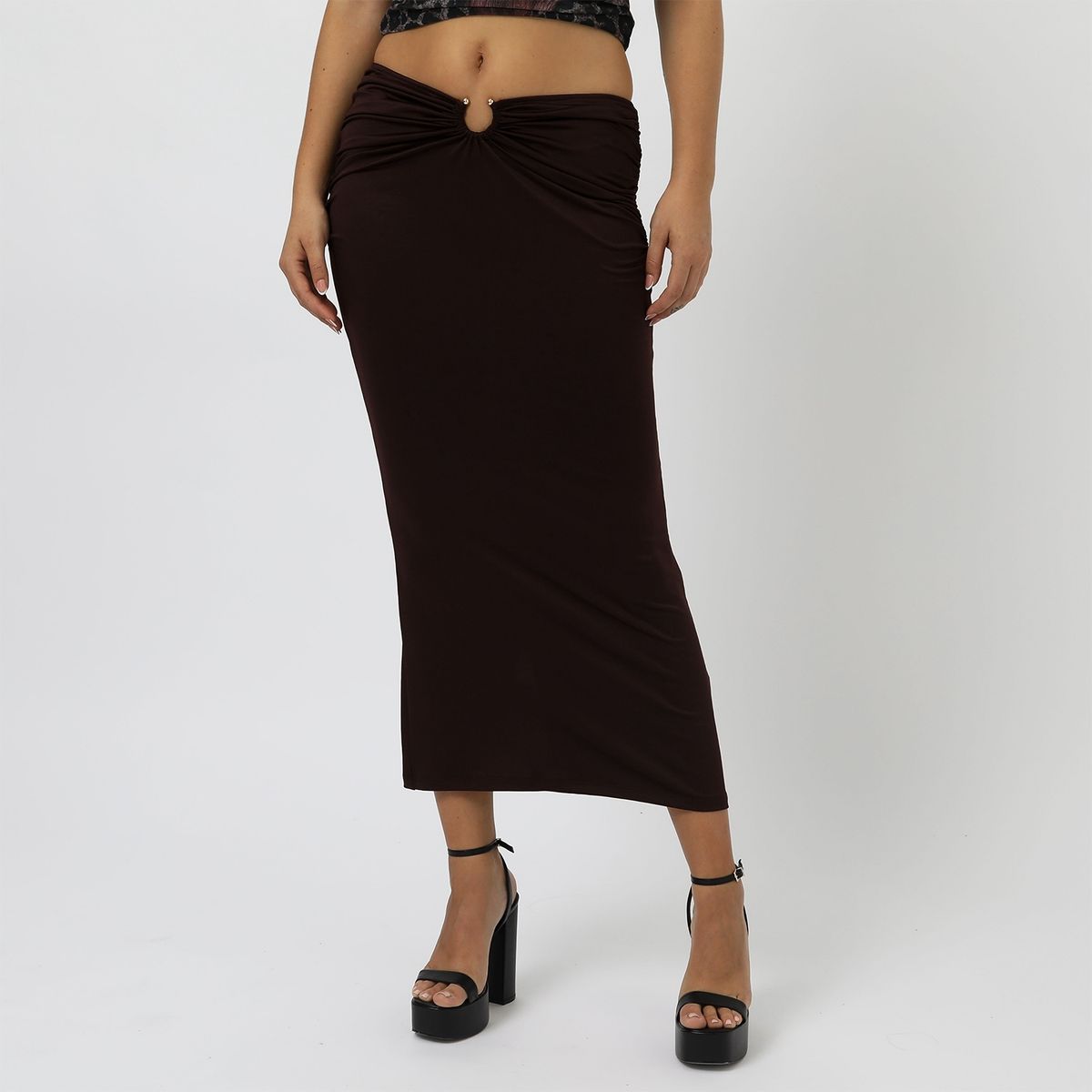 MOSSIMO - Falda Midi Mujer Mossimo X Luana