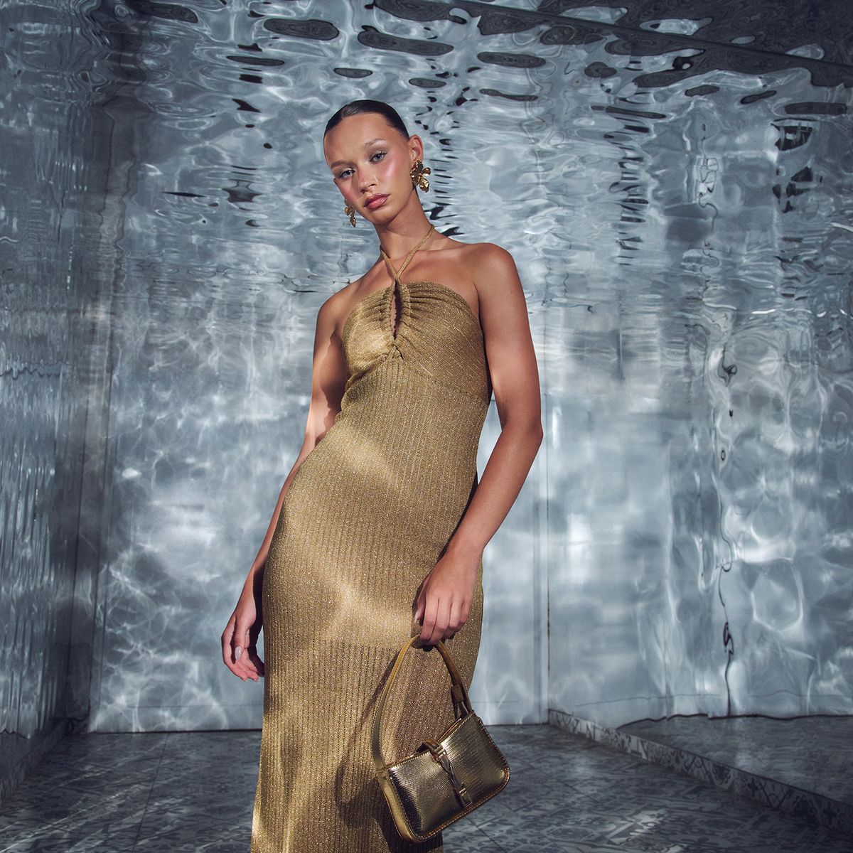 MOSSIMO - Vestido Largo Mujer Mossimo X Luana