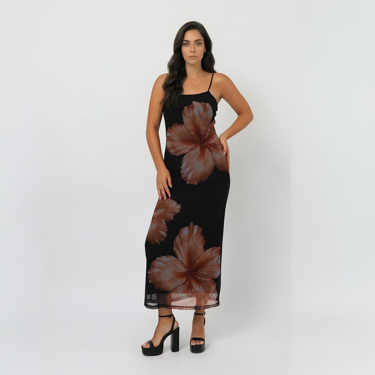 MOSSIMO - Vestido Largo Mujer Mossimo X Luana