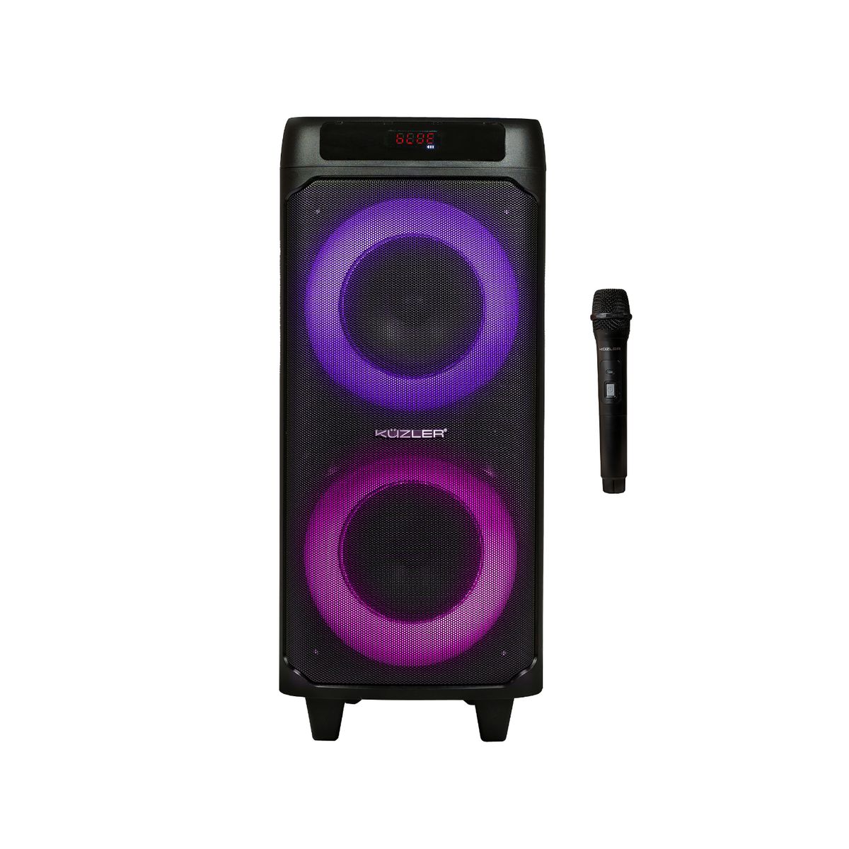 KUZLER - Parlante Karaoke 1400W ROCKBOX-101