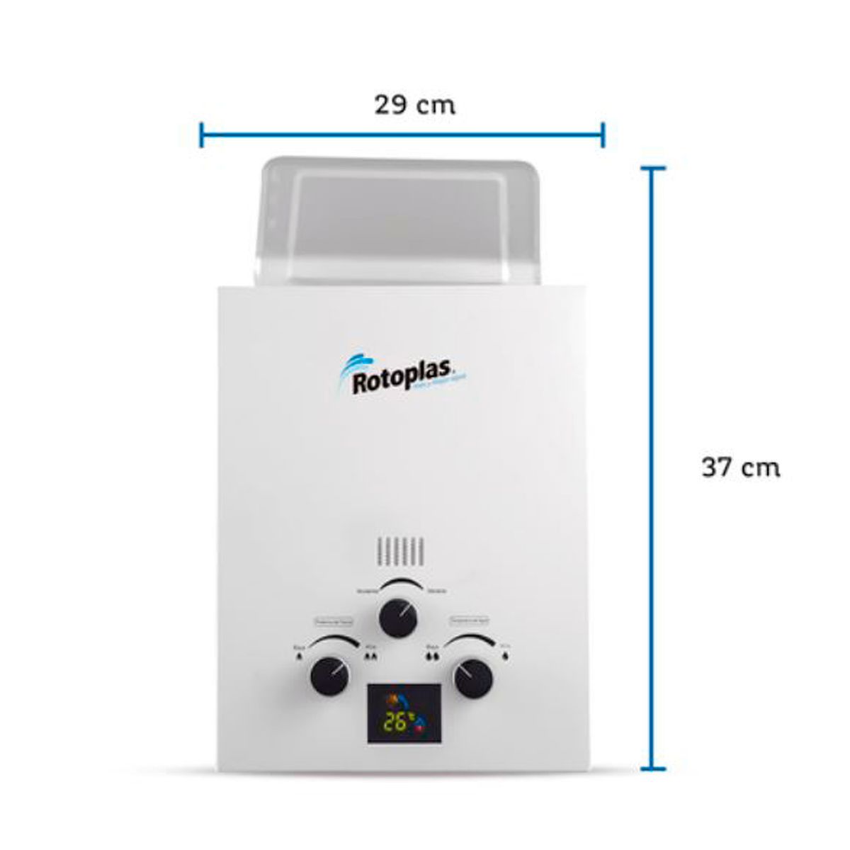 ROTOPLAS - Terma A Gas Flaming 5.5l Gn