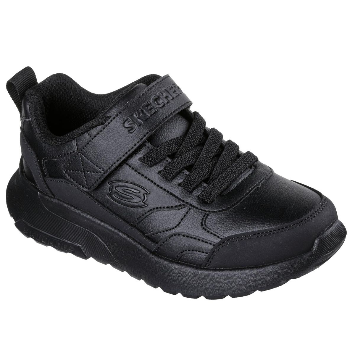 SKECHERS - Zapatillas Escolares Unisex Niños Skechers Sxk-225 Negro
