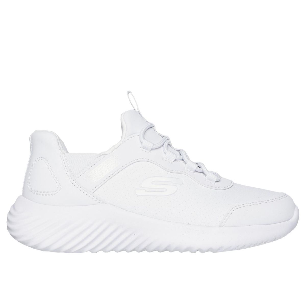 SKECHERS - Zapatillas Escolares Unisex Niños Skechers Bounder Blanco