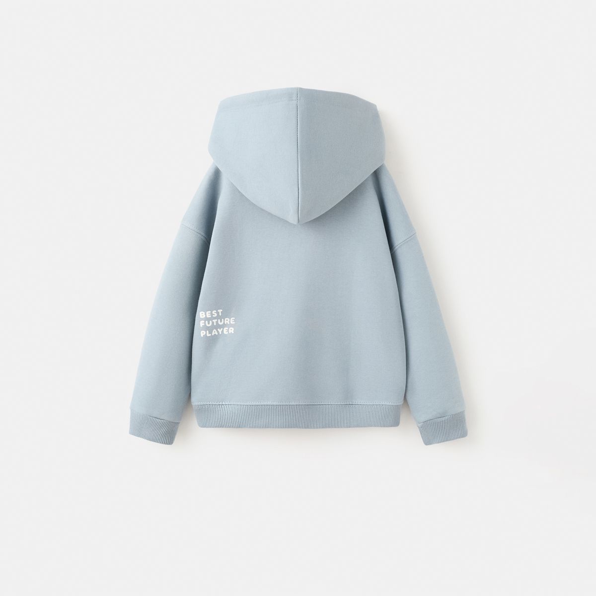 MANGO KIDS - Polera Bebé Niño con Capucha Algodón Mango Kids